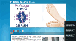 Desktop Screenshot of podologopaolafuschini.com
